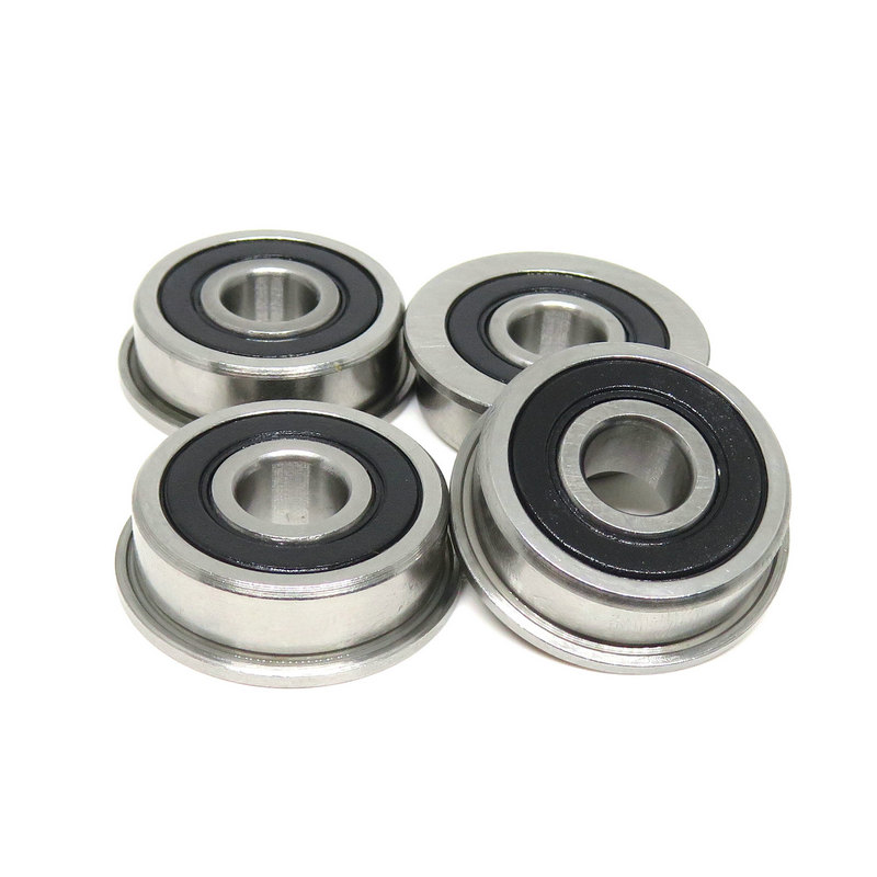 F628-2RS Miniature Flanged Ball Bearing 8x24/26x8mm F628RS Bearings